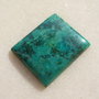 Cabochon crisocola (INDIA - lucrat manual) aprox 5x24x28.5 mm