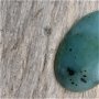 Cabochon jad nefrit, 43x27 mm