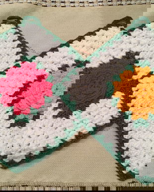 Set decor crosetat, handmade