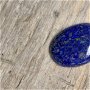 Cabochon lapis lazuli, 35x25 mm