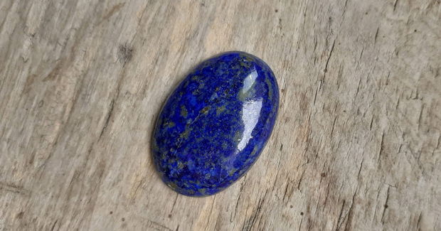 Cabochon lapis lazuli, 35x25 mm