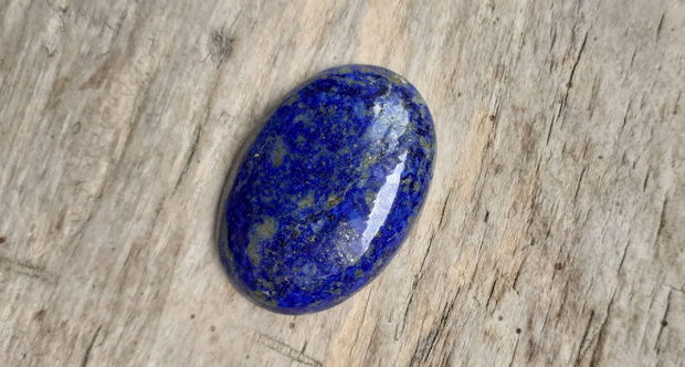 Cabochon lapis lazuli, 35x25 mm