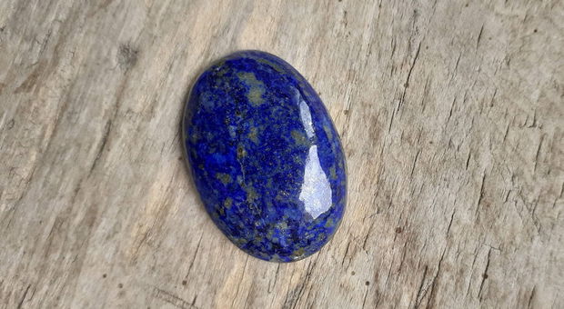 Cabochon lapis lazuli, 35x25 mm