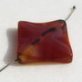 Agata usor gravata romb 2 aprox 6x33.5x35.5 mm