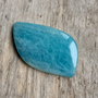 Cabochon amazonit, 53x25 mm