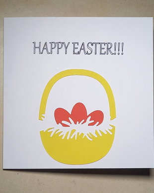 Felicitare Paste