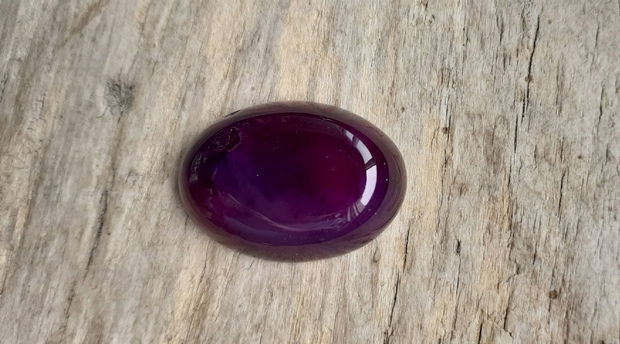 Cabochon agata mov, 25x18 mm