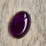 Cabochon agata mov, 25x18 mm