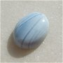 Cabochon blue opal Africa (lucrat manual in INDIA) aprox 5.7x16.8x23 mm
