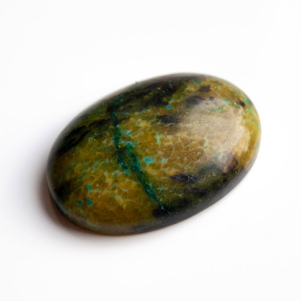 Cabochon Turcoaz African  - - natural, netratat