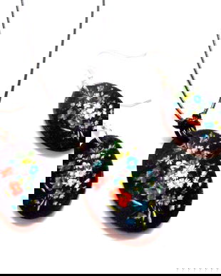 set bijuterii lemn 40337