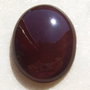Cabochon agata maron inchis aprox 8.4x29x40 mm