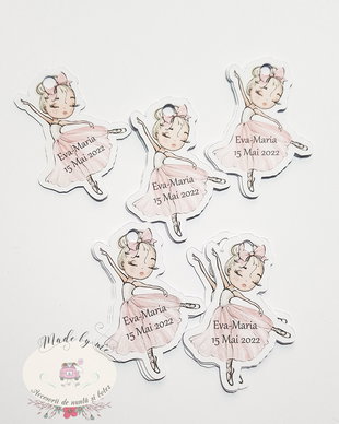 Etichete pt marturii balerina