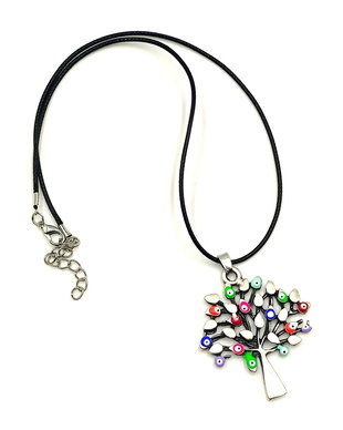 Colier copacul vietii multicolor - 2703