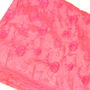 Matase cu broderie trandafiri