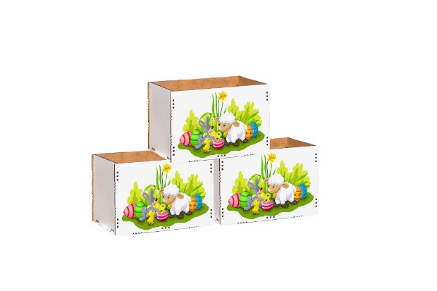 Set 3 cutii decorative cu Oita - CFP15024s