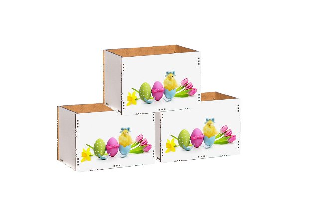 Set 3 cutii decorative cu Oua - CFP15021s