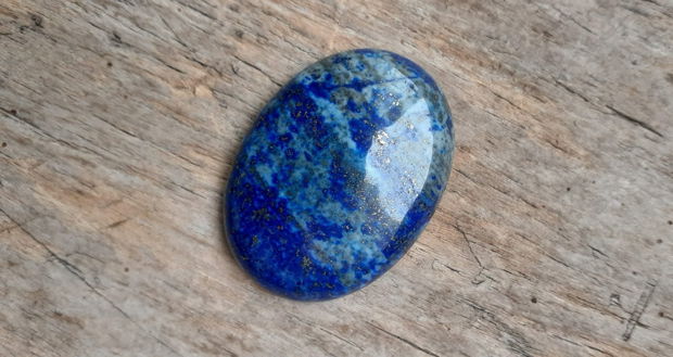 Cabochon lapis lazuli, 40x30 mm