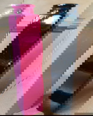 2 VAZE DECORATIVE VNTAGE,STICLA,IKEA