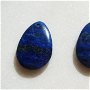 (2 bucati) Briolete din lapis lazuli aprox 5.4x20.5x30.5 mm