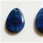 (2 bucati) Briolete din lapis lazuli aprox 5.4x20.5x30-30.5 mm