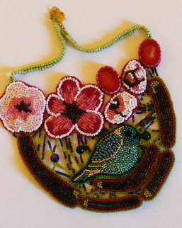 colier " flori de cires"