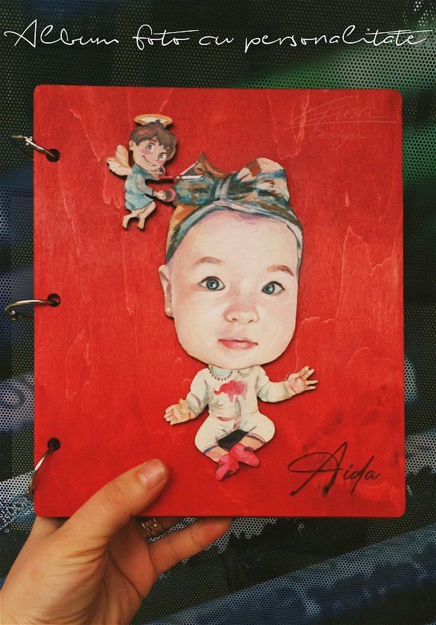 Album foto "Portret caricaturizat bebe"