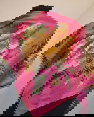 Esarfa matase naturala plina