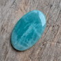 Cabochon amazonit, 40x20x3.5 mm