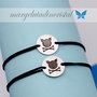 Set bratari  Cuplu   Simbol/Logo /Argint 925