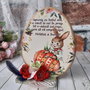 Decoratiune din lemn, in forma de ou,,  cadou pentru Paste
