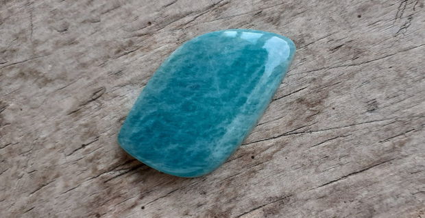 Cabochon amazonit, 40x26 mm