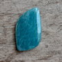 Cabochon amazonit, 40x26 mm
