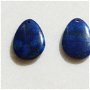 (2 bucati) Briolete din lapis lazuli aprox 5x20.5x30-30 mm