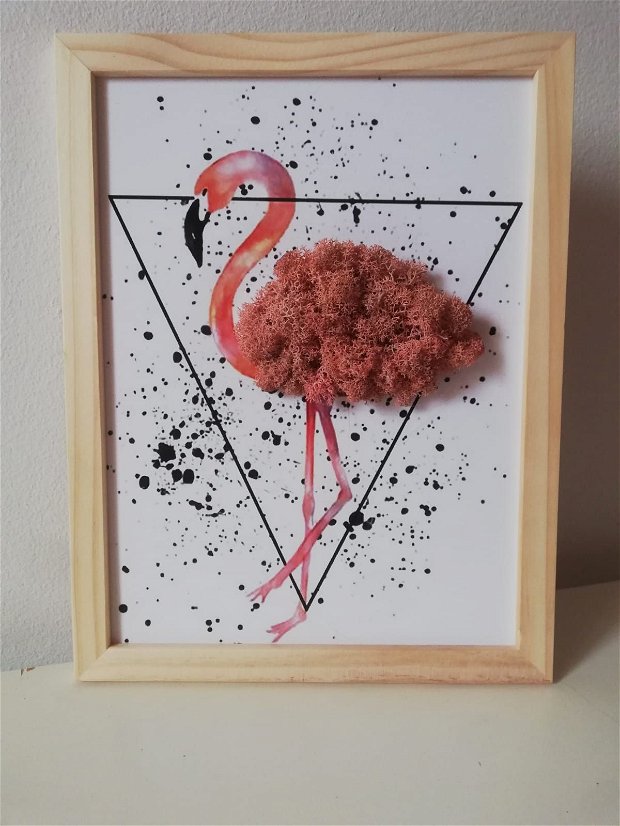 Tablou Flamingo