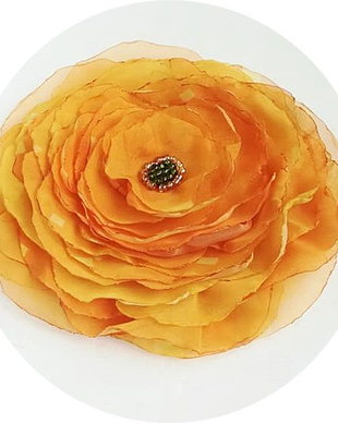 brosa floare gigant galben maturat 18 cm