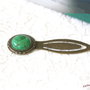 Semn de carte verde crud