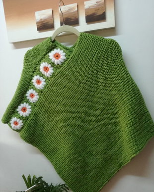 Poncho verde