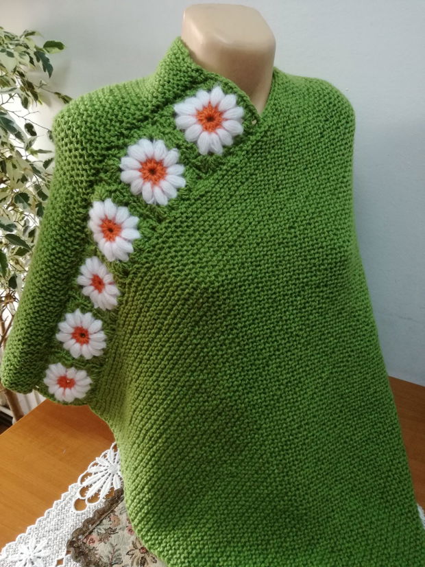 Poncho verde