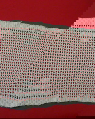 Dantela groasa bumbac 48cm