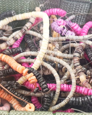 Lot margele heishi scoica