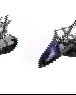 Cercei Cristale Swarovski si argint 925 - CE120 - Cercei cristale mari, bijuterii din cristale, cercei mov, cadou sotie, cadou iubita, cristale Swarovski