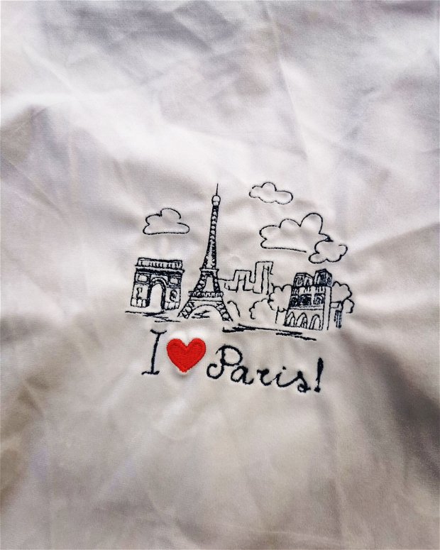Geantă "I love Paris"