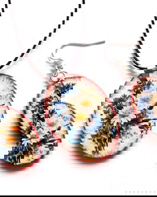 set bijuterii lemn 40467