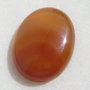Cabochon agata orange degrade 2 aprox 9x28.5x38.5 mm