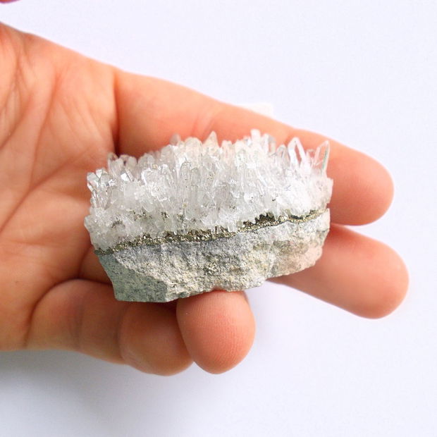 Specimen - Cluster Quartz  - de la Herja - K37