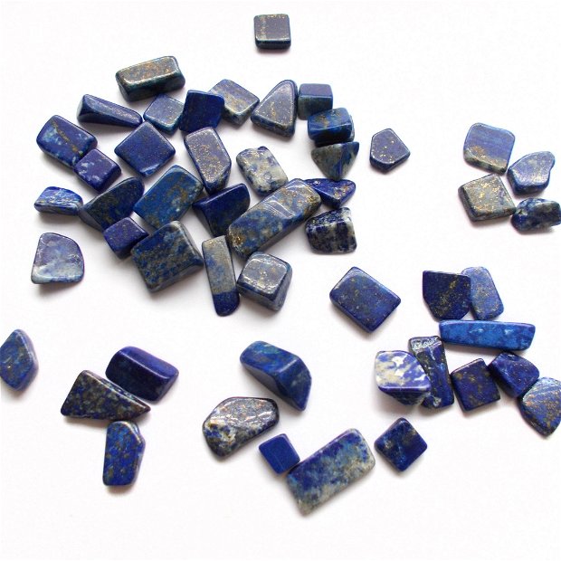 Lot Lapis Lazuli  - cazaturi de la prelucrare  10 buc