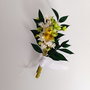 Cocarde nuntă-flori naturale uscate, 8 cm