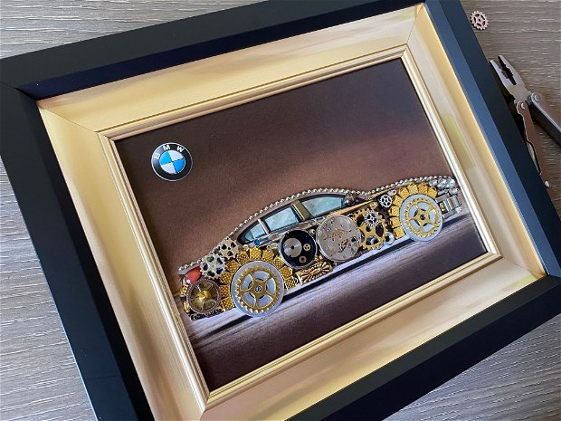 Masina model BMW Cod M 568, Cadouri masini, Cadouri barbati, Accesorii aurii, Breslo