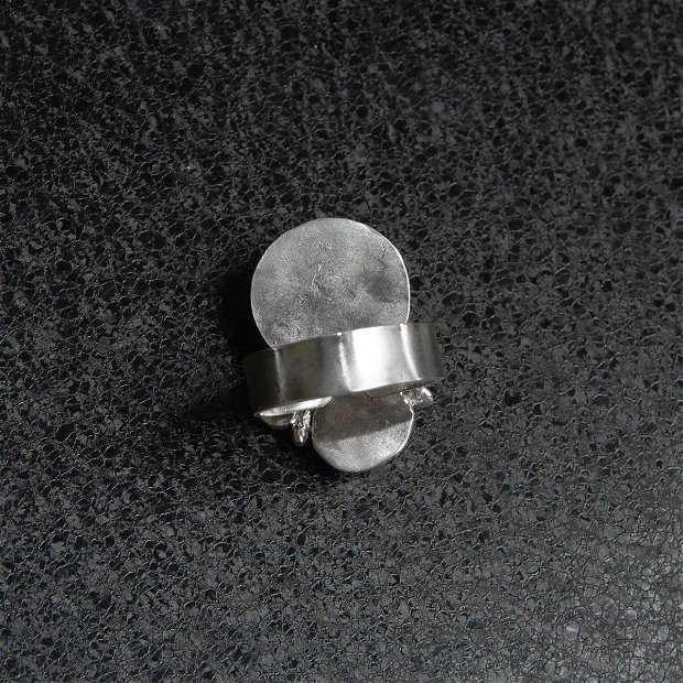 Inel Argint 925, Apatit, Opal etiopian si Labradorit